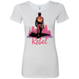 T-Shirts Heather White / Small Rebel Women's Triblend T-Shirt