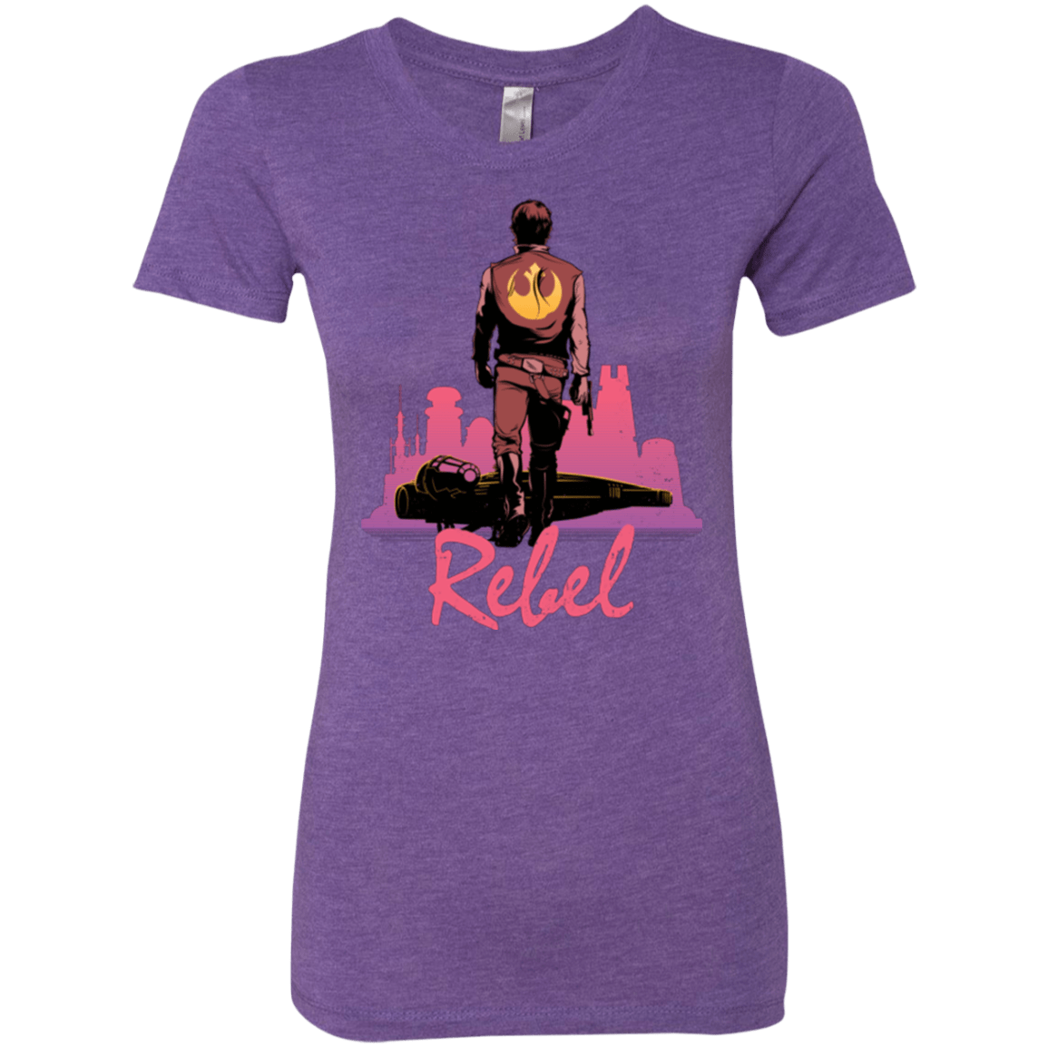 T-Shirts Purple Rush / Small Rebel Women's Triblend T-Shirt