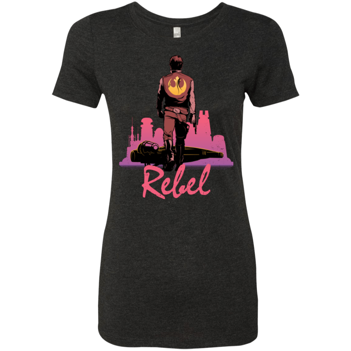 T-Shirts Vintage Black / Small Rebel Women's Triblend T-Shirt