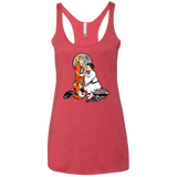 T-Shirts Vintage Red / X-Small Rebellion Hero Women's Triblend Racerback Tank
