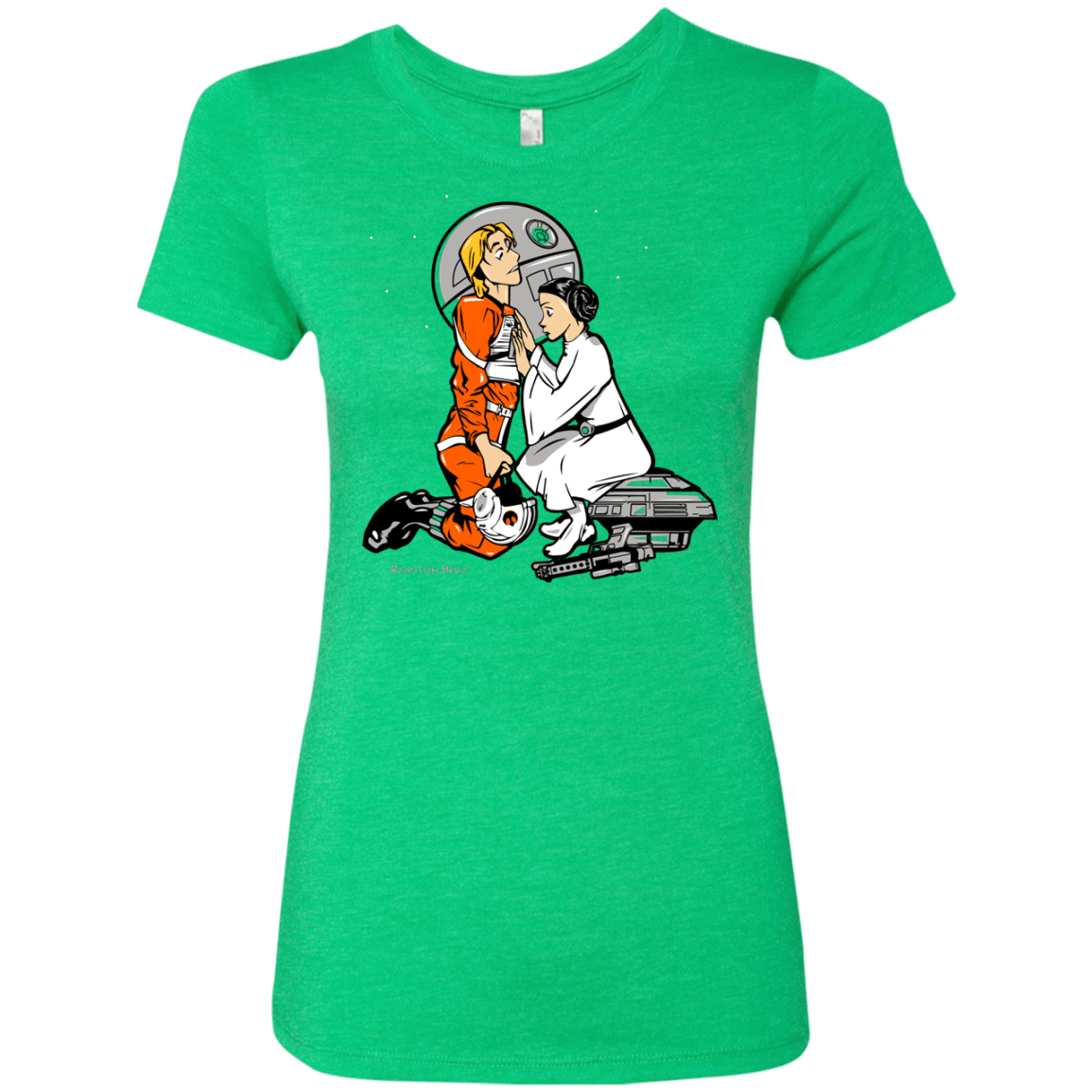 T-Shirts Envy / Small Rebellion Hero Women's Triblend T-Shirt