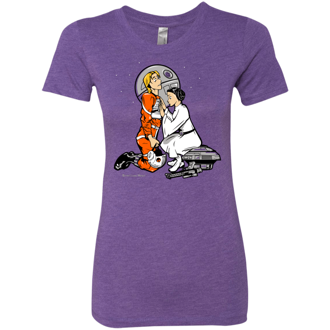 T-Shirts Purple Rush / Small Rebellion Hero Women's Triblend T-Shirt