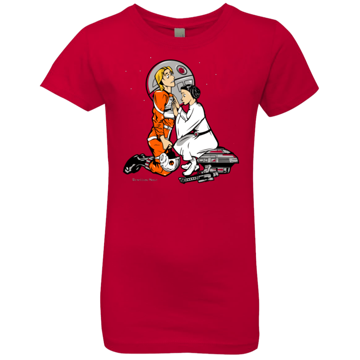 T-Shirts Red / YXS Rebellon Hero Girls Premium T-Shirt