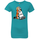 T-Shirts Tahiti Blue / YXS Rebellon Hero Girls Premium T-Shirt