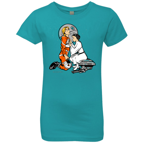 T-Shirts Tahiti Blue / YXS Rebellon Hero Girls Premium T-Shirt