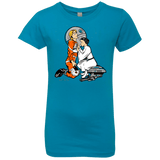 T-Shirts Turquoise / YXS Rebellon Hero Girls Premium T-Shirt