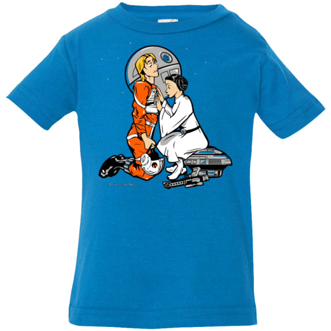 T-Shirts Cobalt / 6 Months Rebellon Hero Infant Premium T-Shirt
