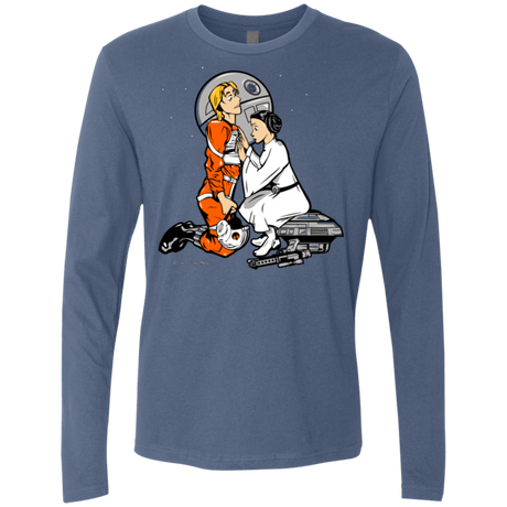 T-Shirts Indigo / Small Rebellon Hero Men's Premium Long Sleeve