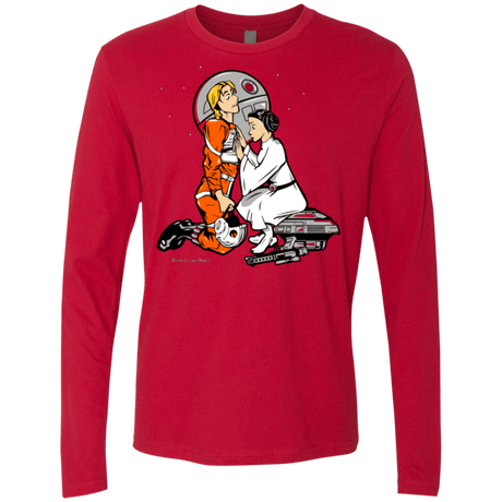 T-Shirts Red / Small Rebellon Hero Men's Premium Long Sleeve