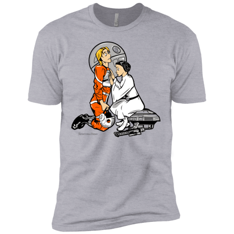 T-Shirts Heather Grey / X-Small Rebellon Hero Men's Premium T-Shirt