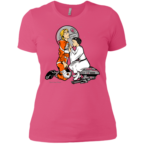 T-Shirts Hot Pink / X-Small Rebellon Hero Women's Premium T-Shirt