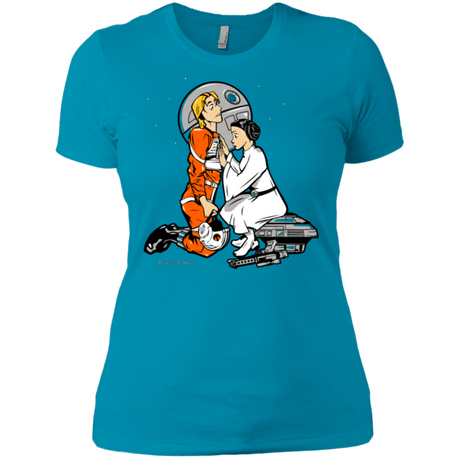 T-Shirts Turquoise / X-Small Rebellon Hero Women's Premium T-Shirt