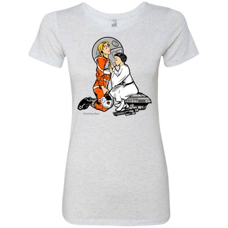 T-Shirts Heather White / Small Rebellon Hero Women's Triblend T-Shirt