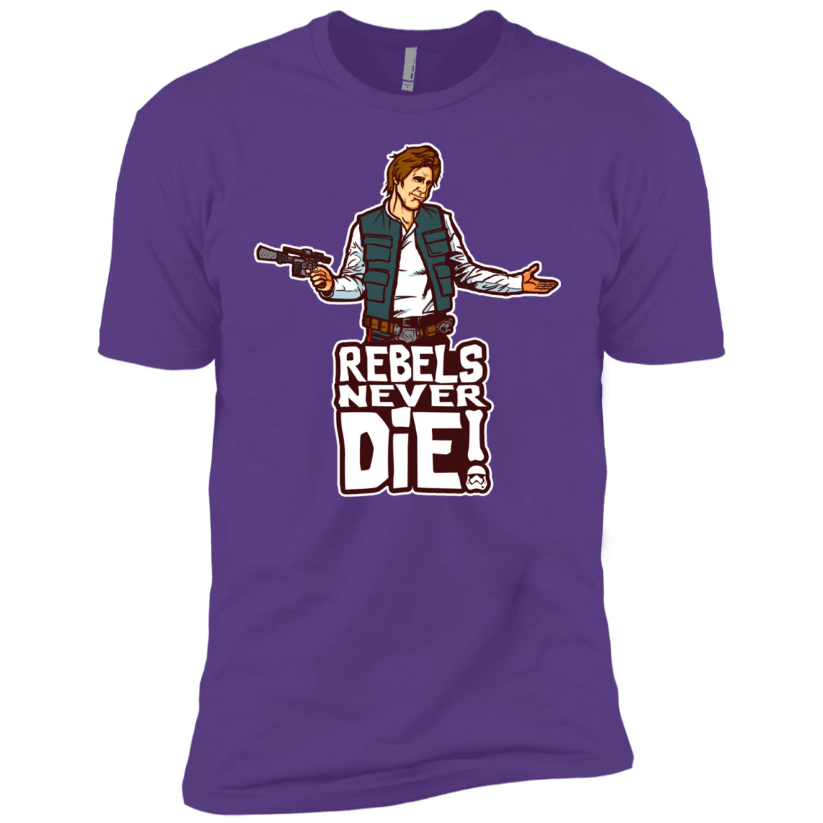 T-Shirts Purple Rush / YXS Rebels Never Die Boys Premium T-Shirt