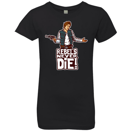 T-Shirts Black / YXS Rebels Never Die Girls Premium T-Shirt
