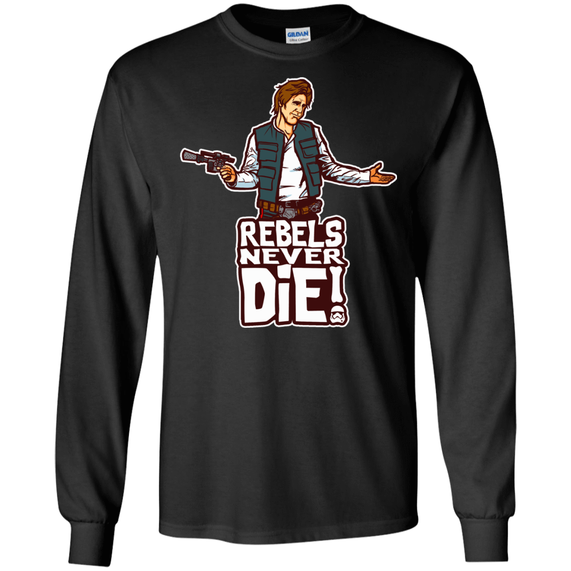 Rebels Never Die Men's Long Sleeve T-Shirt