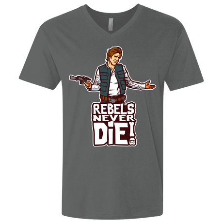 T-Shirts Heavy Metal / X-Small Rebels Never Die Men's Premium V-Neck