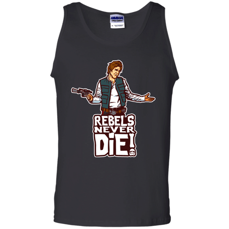 T-Shirts Black / S Rebels Never Die Men's Tank Top