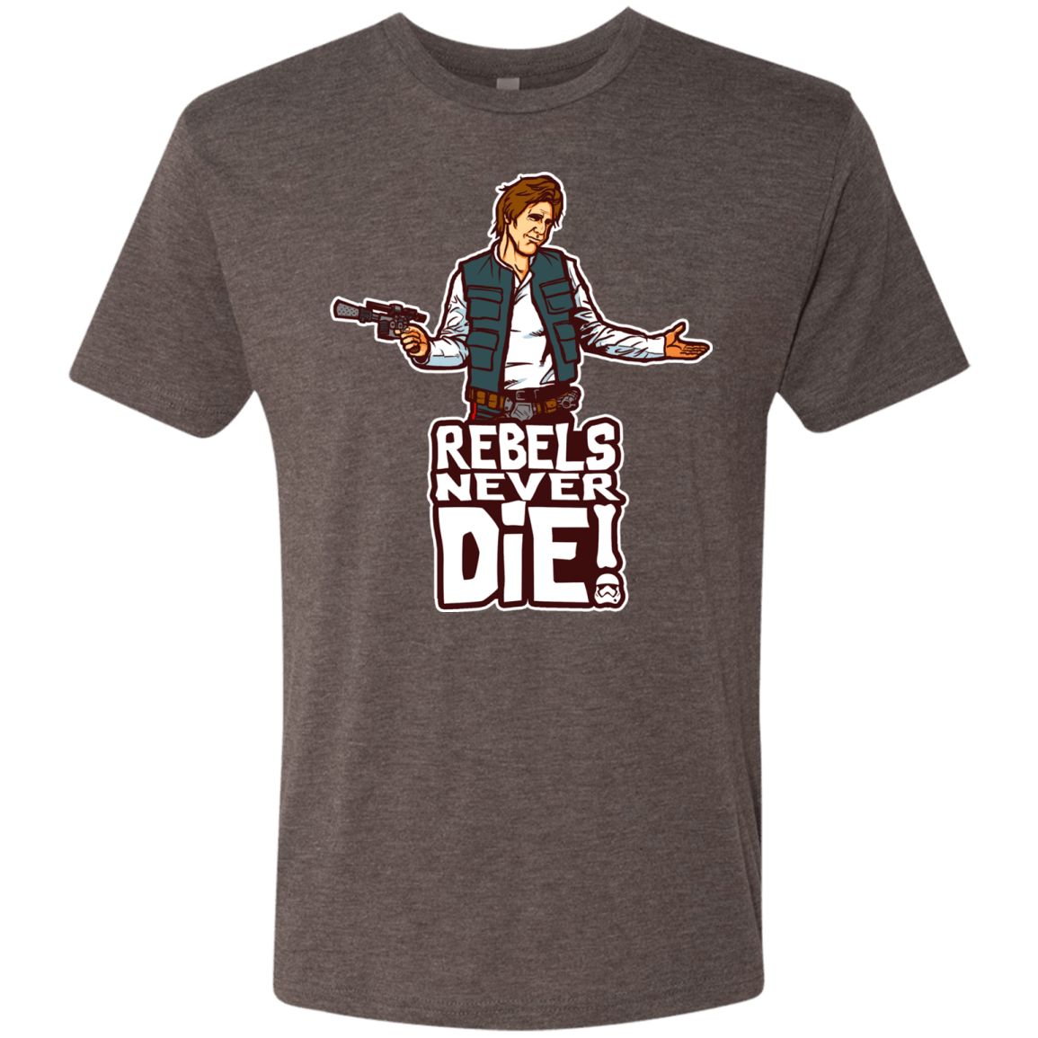 T-Shirts Macchiato / S Rebels Never Die Men's Triblend T-Shirt