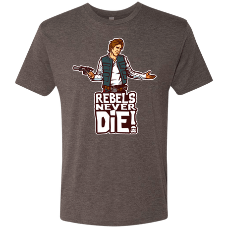 T-Shirts Macchiato / S Rebels Never Die Men's Triblend T-Shirt