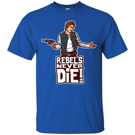 T-Shirts Royal / S Rebels Never Die T-Shirt