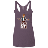 T-Shirts Vintage Purple / X-Small Rebels Never Die Women's Triblend Racerback Tank
