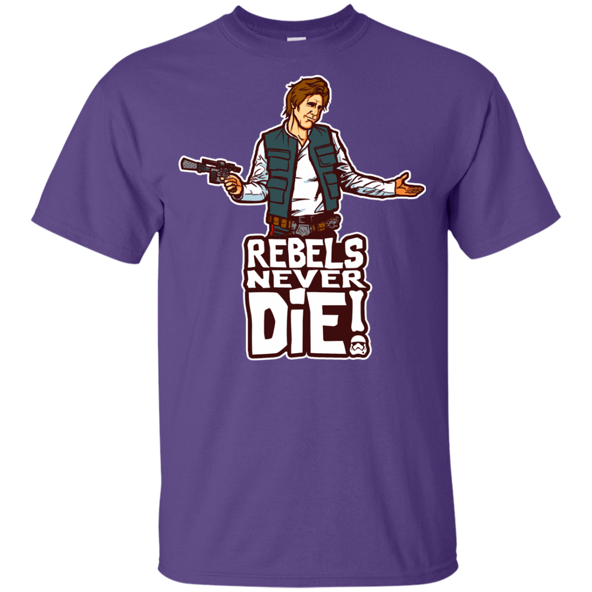 T-Shirts Purple / YXS Rebels Never Die Youth T-Shirt