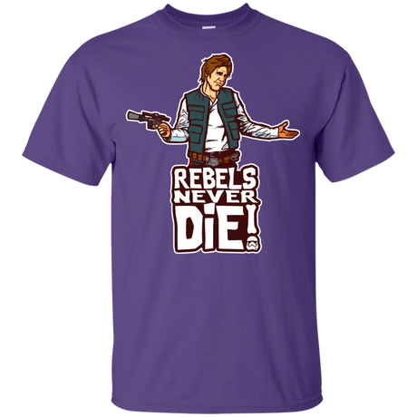 T-Shirts Purple / YXS Rebels Never Die Youth T-Shirt