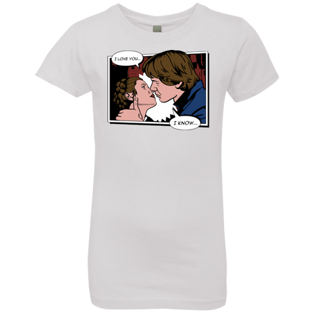 T-Shirts White / YXS Rebelstein Kiss Girls Premium T-Shirt