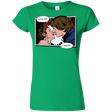 T-Shirts Irish Green / S Rebelstein Kiss Junior Slimmer-Fit T-Shirt