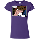 T-Shirts Purple / S Rebelstein Kiss Junior Slimmer-Fit T-Shirt