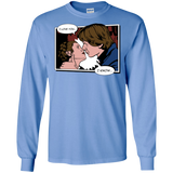 T-Shirts Carolina Blue / S Rebelstein Kiss Men's Long Sleeve T-Shirt