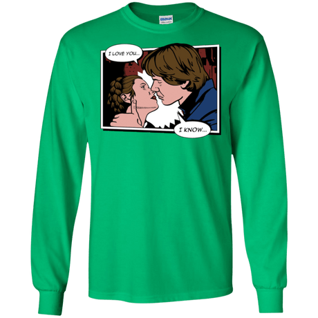 T-Shirts Irish Green / S Rebelstein Kiss Men's Long Sleeve T-Shirt