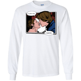 T-Shirts White / S Rebelstein Kiss Men's Long Sleeve T-Shirt