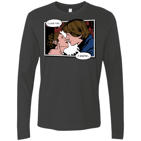 T-Shirts Heavy Metal / S Rebelstein Kiss Men's Premium Long Sleeve