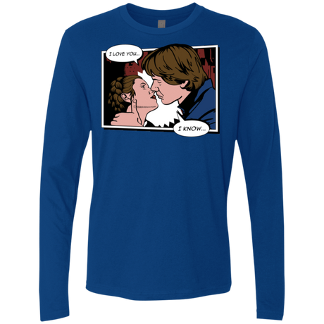 T-Shirts Royal / S Rebelstein Kiss Men's Premium Long Sleeve