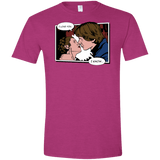 T-Shirts Antique Heliconia / S Rebelstein Kiss Men's Semi-Fitted Softstyle