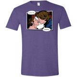 T-Shirts Heather Purple / S Rebelstein Kiss Men's Semi-Fitted Softstyle