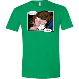 T-Shirts Irish Green / S Rebelstein Kiss Men's Semi-Fitted Softstyle