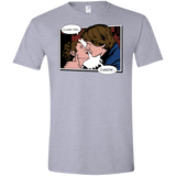 T-Shirts Sport Grey / X-Small Rebelstein Kiss Men's Semi-Fitted Softstyle