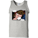 T-Shirts Ash / S Rebelstein Kiss Men's Tank Top