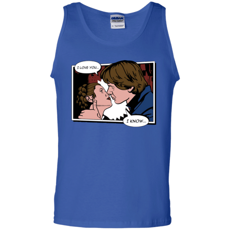 T-Shirts Royal / S Rebelstein Kiss Men's Tank Top