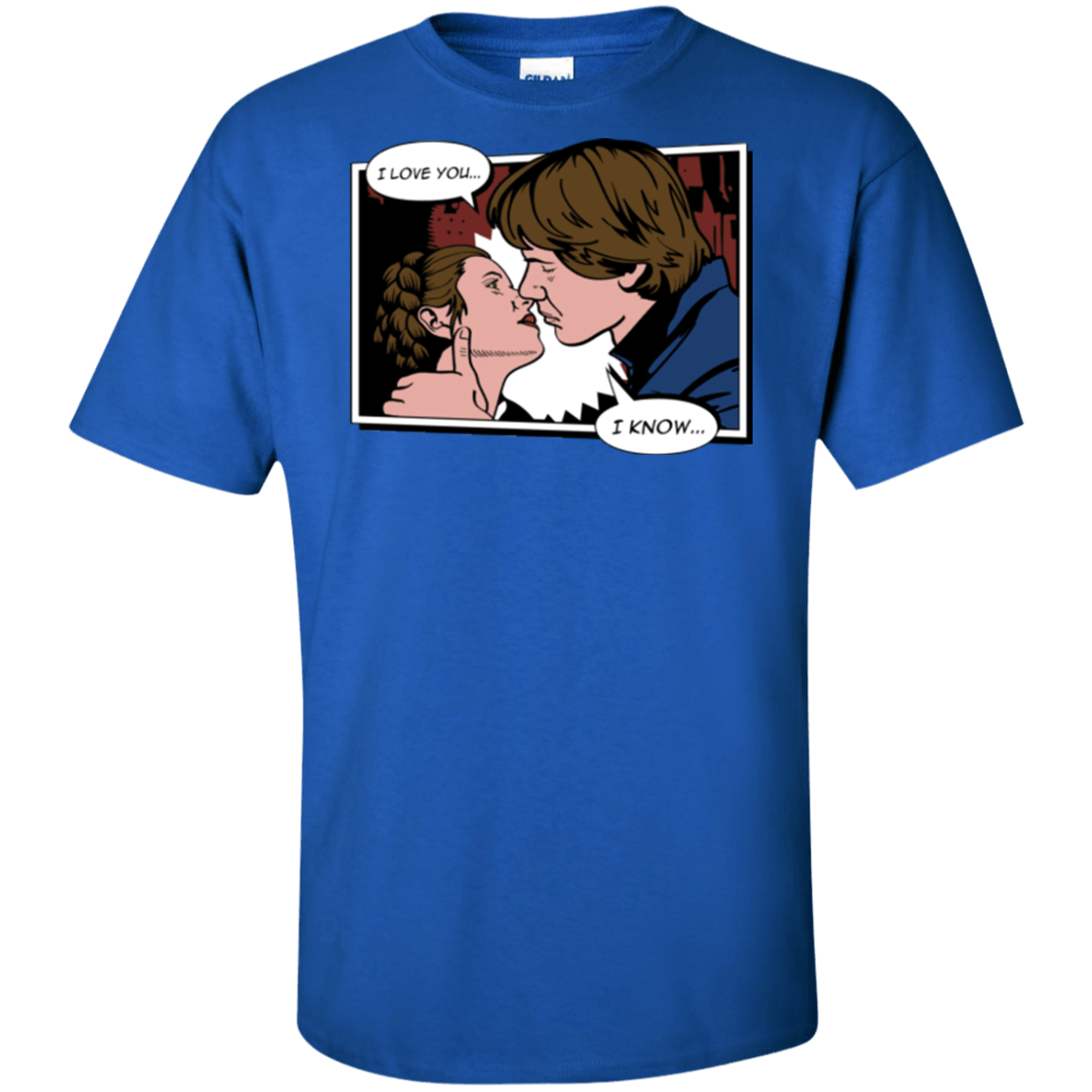 T-Shirts Royal / XLT Rebelstein Kiss Tall T-Shirt