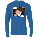 T-Shirts Vintage Royal / X-Small Rebelstein Kiss Triblend Long Sleeve Hoodie Tee