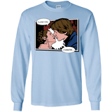 T-Shirts Light Blue / YS Rebelstein Kiss Youth Long Sleeve T-Shirt