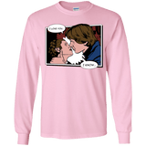 T-Shirts Light Pink / YS Rebelstein Kiss Youth Long Sleeve T-Shirt