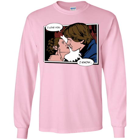 T-Shirts Light Pink / YS Rebelstein Kiss Youth Long Sleeve T-Shirt