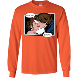 T-Shirts Orange / YS Rebelstein Kiss Youth Long Sleeve T-Shirt