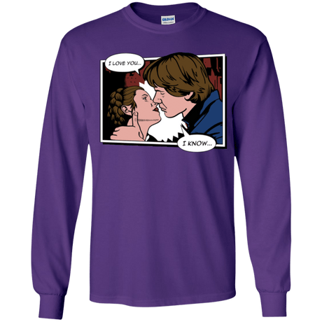 T-Shirts Purple / YS Rebelstein Kiss Youth Long Sleeve T-Shirt
