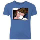 T-Shirts Vintage Royal / YXS Rebelstein Kiss Youth Triblend T-Shirt